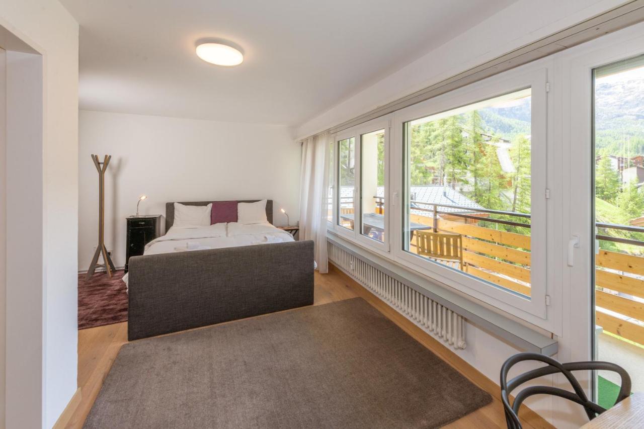 Апартаменты Haus Sonnheim Церматт Экстерьер фото